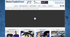 Desktop Screenshot of motortradedirect.com